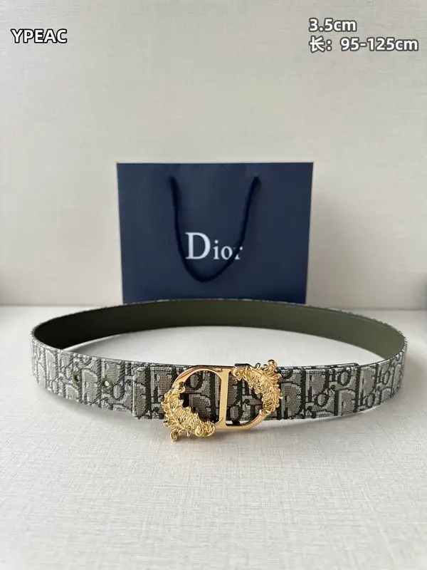 Dior belt 35mmX95-125cm 8L56